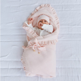 Конверт-плед на виписку Twins Softie, інтерлок, 90x90 см, рожевий (9015-TSF-08) - Pampik - 10