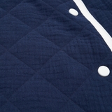 Конверт Twins Geometry, муслін стьобаний, 0-6 міс., Dark Navy темно-синій (9017-TGM-09) - Pampik - 3