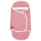 Конверт Twins Geometry, муслін стьобаний, 0-6 міс., Peony рожевий (9017-TGM-08) - Pampik