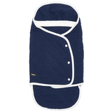 Конверт Twins Geometry, муслін стьобаний, 0-6 міс., Dark Navy темно-синій (9017-TGM-09) - Pampik