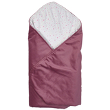 Конверт-плед Twins Velvet Print, 80x80 см, purpur рожевий дим (9016-TVP-23) - Pampik