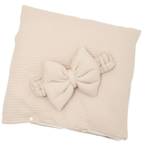 Конверт-плед Twins Cotton New, зі зйомним наповненням, 90х90 см, бежевий (9026-TCN-02) - Pampik - 2