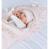 Конверт-плед на виписку Twins Softie, інтерлок, 90x90 см, рожевий (9015-TSF-08) - Pampik - 12