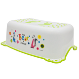 Подножка Maltex Bear & Friend 2K, белый с зеленым (5344_50) - Pampik