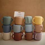 Силиконовая кружка для снеков Mushie Soft lilas, лавандовый (000657) - Pampik - 3