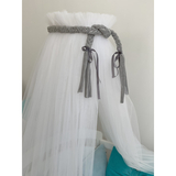 Декор кіска Twins Air, велюр, grey, сірий (7001-DK-10) - Pampik - 2