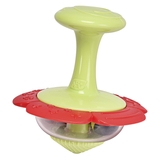 Погремушка-прорезыватель Simba Цветок, салатовый с красным (4010102) - Pampik