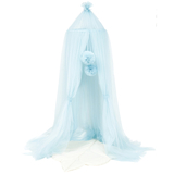 Балдахін-шатро Twins, єврофатин, світло-блакитний (1099-99-401) - Pampik - 2