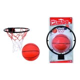 Игровой набор Simba Баскетбольная корзина с мячем, черный с оранжевым (7400675) - Pampik - 2