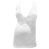 Майка для кормления RelaxSan, с кружевом, р.S, белый (5720/18432) - Pampik