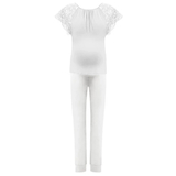 Пижама Cache Coeur Sofia, кофточка и штаны, р.L, кремовый (TS1600,PL1600/35294) - Pampik