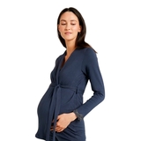 Халат короткий Cache Coeur Khali, р.S/M, серо-голубой (VS720/22084) - Pampik - 2