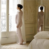 Пижама Cache Coeur Sofia, кофточка и брюки, р.S, кремовый (TN1600,PL1600/36503) - Pampik - 4