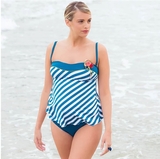 Купальник роздільний Cache Coeur Bania UPF50+, р.38, блакитний (141TK/10770) - Pampik - 2