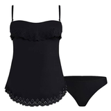 Купальник роздільний Cache Coeur Costa Rica UPF50+, р.38, чорний (196TK/26285) - Pampik