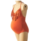 Купальник цельный Cache Coeur Arizona UPF50+, р.38, терракотовый (1802ВМ/23765) - Pampik - 2