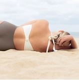 Купальник цільний Cache Coeur Eden UPF50+, р.44, бежевий (144BM/10769) - Pampik - 6