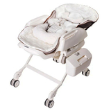 Люлька-трансформер автоматична Combi Fealetto Auto Swing, білий (116432/38403) - Pampik