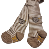 Колготи Steiff, бавовна, 2М, бежевий в смужку (15216/15078) - Pampik - 3