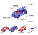 Набір металевих машинок Majorette Французький стиль, 7.5 см, 5 шт. (2055012) - Pampik - 4