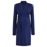 Халат Cache Coeur Serenity з мереживом, р.S/M, синій (DS1610/18909) - Pampik