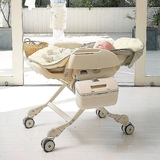 Люлька-трансформер автоматична Combi Fealetto Auto Swing, білий (116432/38403) - Pampik - 7