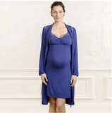 Халат Cache Coeur Serenity з мереживом, р.S/M, синій (DS1610/18909) - Pampik - 2