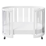 Ліжко трансформер 4 в 1 Babyhood Kaylula Sova, 76x130 см, прозорий (37540) - Pampik - 2