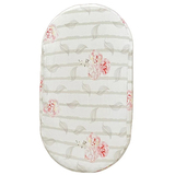 Простирадла на резинці Babyhood Vintage Flower, трикотаж, 2 шт., білий з принтом (37860) - Pampik - 2