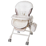 Люлька-трансформер автоматична Combi Fealetto Auto Swing, білий (116432/38403) - Pampik - 2