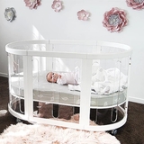 Ліжко трансформер 4 в 1 Babyhood Kaylula Sova, 76x130 см, прозорий (37540) - Pampik - 6