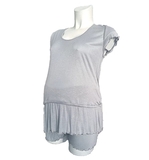 Піжама для вагітних Menonove, р.XS, сірий (J13002/15692) - Pampik - 2