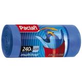Пакеты для мусора Paclan Multitop, 240 л, 10 шт., синий - Pampik