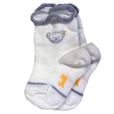 Шкарпетки Steiff Nollberg, котонові з люрексом, 3-6 міс., білий (16106/15790) - Pampik