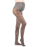 Колготки для вагітних блискучі Attesa Maternity, р.L/XL, сірий (1106) - Pampik - 2