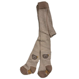 Колготи Steiff, бавовна, 2М, бежевий в смужку (15216/15078) - Pampik