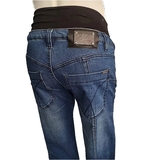 Джинси для вагітних звужені Menonove, з виточкою ззаду, р.44, джинс, синій (11602/3521) - Pampik - 4