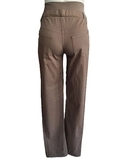 Штани для вагітних Menonove з трикотажним животом, пояс на гумці, р.46, хакі (J12124/4502) - Pampik - 4