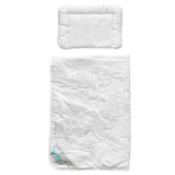 Ковдра та подушка гіпоалергенні Aro Artlander, 100х135 см, 40х60 см, білий (970801/32140) - Pampik - 2