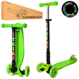 Самокат iTrike Maxi JR 3-003-1-GR, зеленый (24031) - Pampik - 2