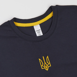 Футболка Garnamama Ukraine t-shirt teenagers вышивка 158-164 Синий (1067338.1266108) - Pampik - 3