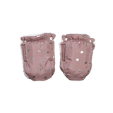 Перчатки Twins Voyage Сердечки, бежевый с белым (80-191-TV-02) - Pampik