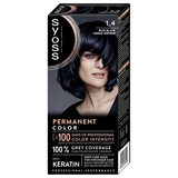 Краска для волос Syoss 1-4 Иссиня-черный, 115 мл - Pampik