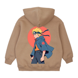 Спортивна кофта на флісі Garnamama Oversize sport zip на блискавці з капюшоном накл 170-176 Бежевий (1043983.1408945) - Pampik - 2