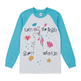 Лонгслів Garnamama Neon LS 122 Белый Голубой (1066989.13336623) - Pampik