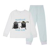 Светящаяся пижама Garnamama Neon PG 128 Белый Зеленый (1030835.5084190) - Pampik