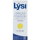 Омега-3 Lysi жирные кислоты EPA/DHA, в жидкости со вкусом лимона, 240 мл - Pampik - 3
