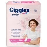 Прокладки урологічні для жінок Giggles Bladder Pad L, 10 крапель, 20 шт. - Pampik