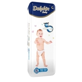 Подгузники на липучках Dolphin Baby 6 (15-30 кг), 22 шт. - Pampik