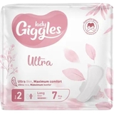 Гігієнічні прокладки Giggles Lady Ultra Long 2, 5 крапель, 7 шт. - Pampik